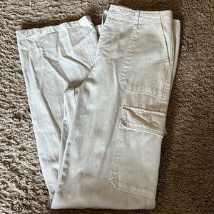 Zara straight leg cargo pants